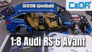Thumbnail: CaDA 1:8 Audi RS 6 Avant Speedbuild | Cada C61515W Timelapse |  Sport Car | Best 1:8 Bricks Car 2026