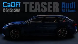 Thumbnail: CaDA 1:8 Audi RS 6 Avant Teaser | Best 1:8 Bricks Car of the Year is Coming! Cada C61515W