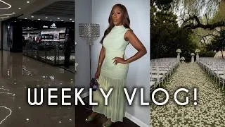 Thumbnail: WEEKLY VLOG! | HAUL + deep cleaning + singing at a wedding + makeup + OOTD & more...