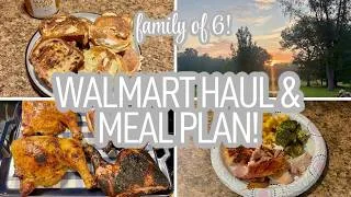 Thumbnail: $279 WALMART HAUL & MEAL PLAN!
