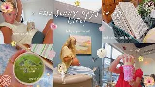 Thumbnail: A FEW SUNNY DAYS IN MY LIFE VLOG! suchh a good thrift haul, nail day, couch shopping, and baby apt