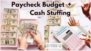Thumbnail: $1,470 PAYCHECK BUDGET + CASH ENVELOPE STUFFING | CASH STUFFING SAVINGS CHALLENGES + SINKING FUNDS