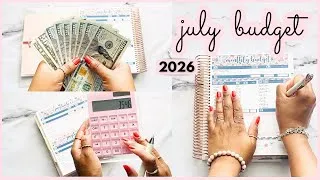 Thumbnail: Monthly Reset | JULY 2026 COMPLETE BUDGET SETUP | How to Budget for Beginners | PERSONAL FINANCE