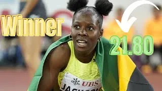 Thumbnail: 🔥🔥Shericka JACKSON 21.80 🔥🔥To Win The 200m At The Zurich Diamond League