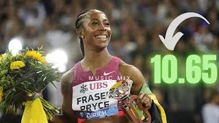 Thumbnail: 🔥🔥ShellyAnn Fraser-Pryce 10.65 To Win the 100m At The Zurich Diamond League Finale🔥🔥