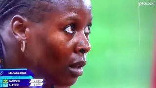 Thumbnail: Women's 200m Shericka Jackson World Lead Race Monaco Diamond League 2023
