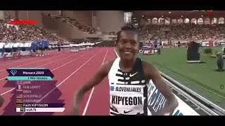 Thumbnail: Women's 1 Mile World Record from Faith Kipyegon KE Monaco Diamond League.