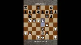 Thumbnail: Mikhail Botvinnik vs Bobby Fischer • Chess Olympiad 1962 - Clash of Legend in Varna