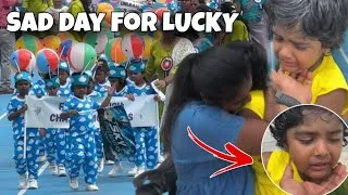 Thumbnail: Lucky’s First Sports day 🤩 | Lucky cried alot 😭 | Allu Loves Priya 