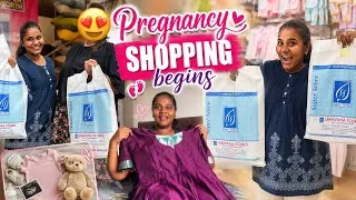 Thumbnail: Pregnancy shopping with Haritha 🤩 | Lucky Cried 🥲| Allu Loves Priya 