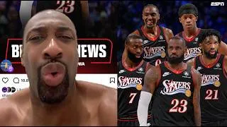 Thumbnail: Gilbert Arenas RESPONDS To LeBron Signing With The Sixers "Savannah Didn't Approve This"