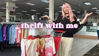 Thumbnail: THRIFT WITH ME + i share my SECRET thrifting tips