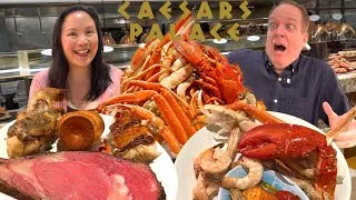 Thumbnail: Bacchanal Buffet Las Vegas ULTIMATE All You Can Eat 60th Anniversary Luxury Menu Seafood Steak