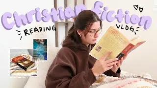 Thumbnail: Christian fiction reading vlog 🌟✝️📖 reading Christian romance & historical fiction!