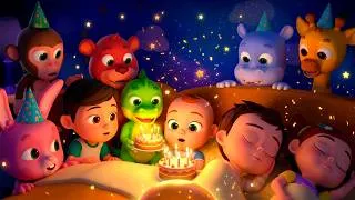 Thumbnail: Ten in the Bed! 🎈 Baby's Surprise Birthday Party | Almama Kids Songs & Nursery Rhymes