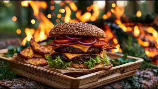 Thumbnail: BETTER THAN FAST FOOD? 🍔🔥 Double Cheeseburger ASMR