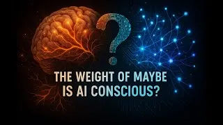 Thumbnail: The Weight of Maybe: Is AI Conscious?