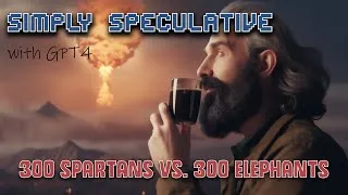 Thumbnail: Simply Speculative with GPT4 - Episode 1: 300 Spartans Vs. 300 Elephants