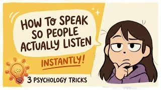 Thumbnail: 3 Phycological Tricks To Make Anyone Listen 