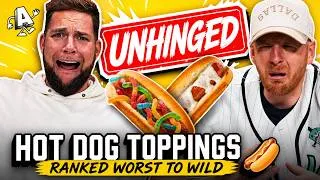 Thumbnail: We Tried The WEIRDEST Hot Dog Toppings 🌭