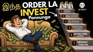 Thumbnail: The Smartest Order to Invest Your Money (Step-by-Step for Beginners) Tamil | almost everything