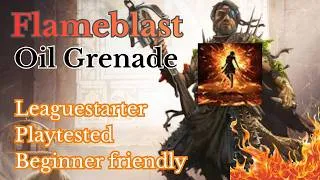 Thumbnail: Flameblast Oil Grenade Leaguestarter - Gemling Legionnaire - 0.5.5 POE2