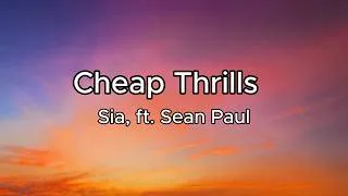 Thumbnail: Sia - Cheap Thrills (Lyrics)