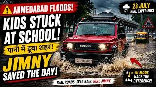 Thumbnail: Ahmedabad Flooded! 😱 Jimny 4x4 Tested in Real Flood Conditions | 23 July 2026
