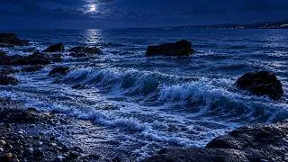 Thumbnail: Go to Sleep with Ocean Waves | Relaxing Sea Sounds with Dark Screen for Deep Sleep"