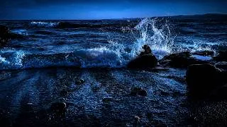 Thumbnail: Ocean Waves for Deep Sleep | Ocean Sounds for Sleeping with a Dark Screen and Gentle Ro