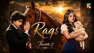 Thumbnail: RAQS | TEASER 2 | Daniyal Zafar, KOMAL Meer | New Drama 2026