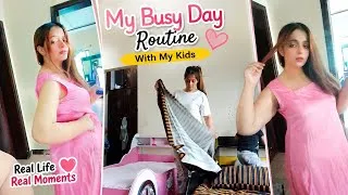 Thumbnail: Busy Mom Routine | Cleaning, Kids & Daily Life🙆