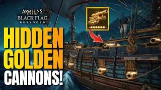 Thumbnail: DONT MISS THE HIDDEN GOLDEN CANNONS Ultimate Blueprint In Assassin's Creed Black Flag Resynced