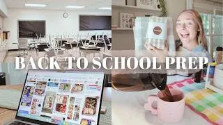 Thumbnail: BACK TO SCHOOL VLOG // classroom setup + pre-k prep
