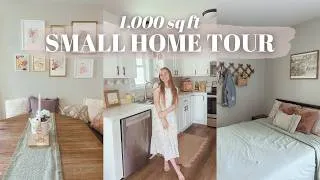 Thumbnail: SMALL HOME TOUR // family of 4 in 1000 sqft