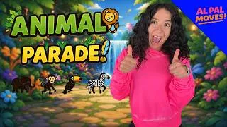 Thumbnail: Can You Move Like an Animal? 🐾 Fun Dance Song for Preschool & Kindergarten