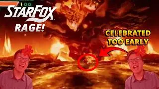 Thumbnail: 10 Minutes of the Most INSANE RAGE Moments in Star Fox