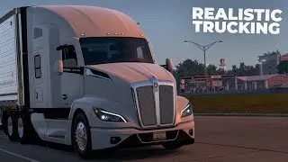 Thumbnail: Realistic Trucking - Kenworth T680 with Mods - ATS 1.49 - Texas - Oklahoma