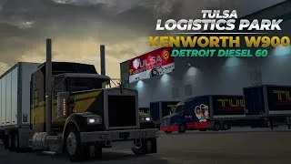 Thumbnail: The Biggest Logistics Center in ATS - Kenworth W900 - Detroit Diesel 60 - JBX3 Graphics - ATS 1.49