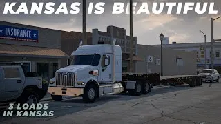 Thumbnail: Kansas is Beautiful - Northern Kansas Rural Towns & Country Roads - American Truck Simulator 1.49