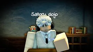 Thumbnail: I BECAME GOJO in Gakuran (Roblox)