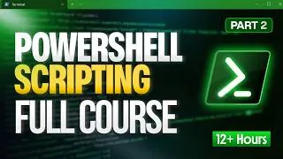 Thumbnail: Advanced PowerShell Scripting Full Course (Part 2) - Learn Window PowerShell Scripting