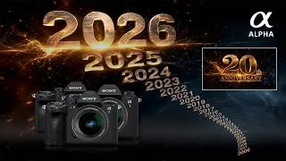 Thumbnail: Sony Alpha 20th Anniversary - June 5th 2026