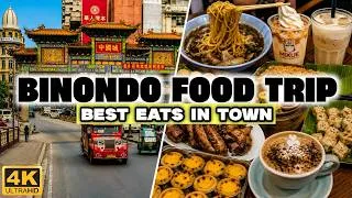 Thumbnail: [4K] WE ATE ALL DAY in Binondo! Legendary Food Crawl in Manila's Oldest Chinatown!