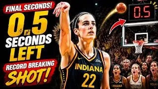 Thumbnail: 0.5 Seconds Left… Caitlin Clark Made Basketball History