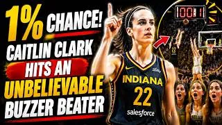 Thumbnail: 1% CHANCE! Caitlin Clark Hits an UNBELIEVABLE Buzzer Beater