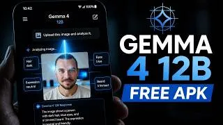 Thumbnail: Run Google's newest 12B AI on a phone? Yes, it's possible!