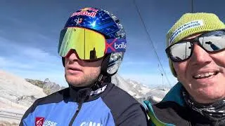 Thumbnail: Alexis PINTURAULT’s back on snow Aug 2024 in Cervinia #skialpin  #alpineskiing #skiracingcoach