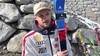 Thumbnail: Thibaut Favrot FFSTV réaction après Sölden slalom géant hommes ski alpin coupe du monde 2022 - 2023