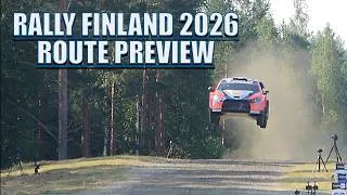 Thumbnail: WRC Rally Finland 2026 Route Preview